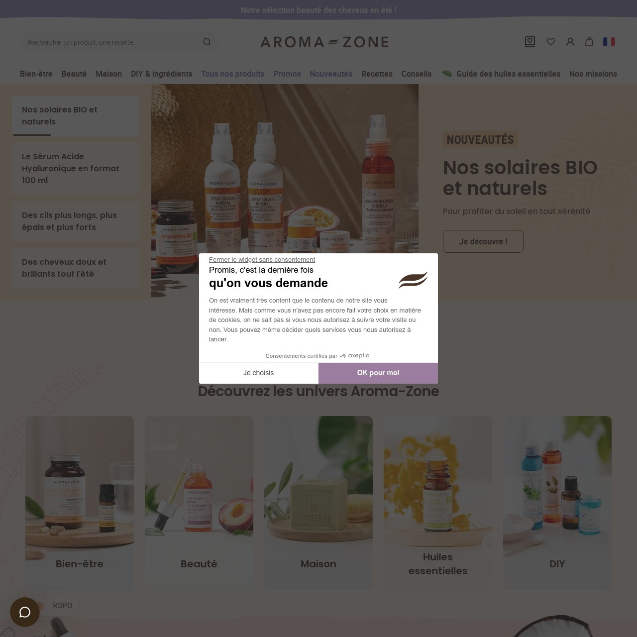 AromaZone Aromathérapie et Cosmétique Naturelle